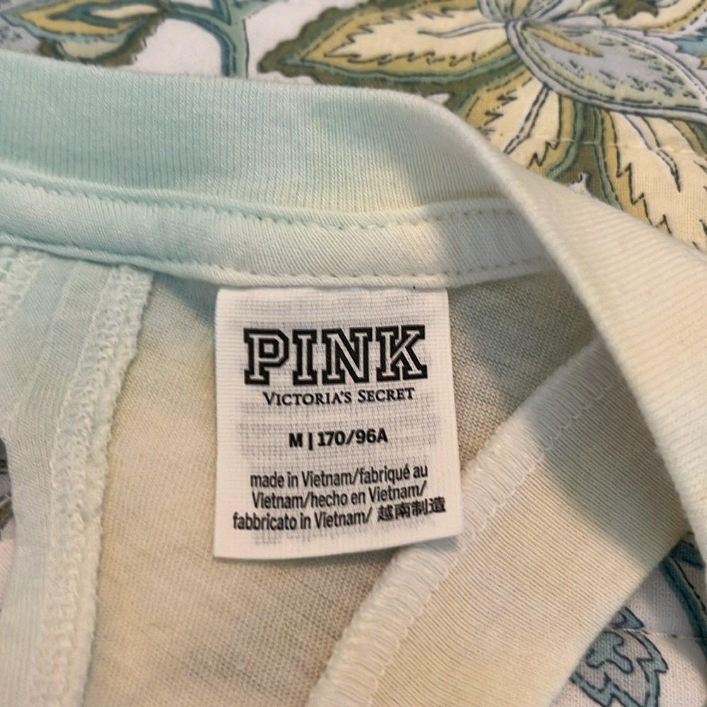 PINK VS tie dye tank top, size M. - Picture 7 of 8